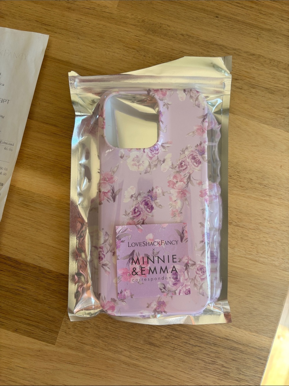 LoveShackFancy Lavender Floral Phone Case